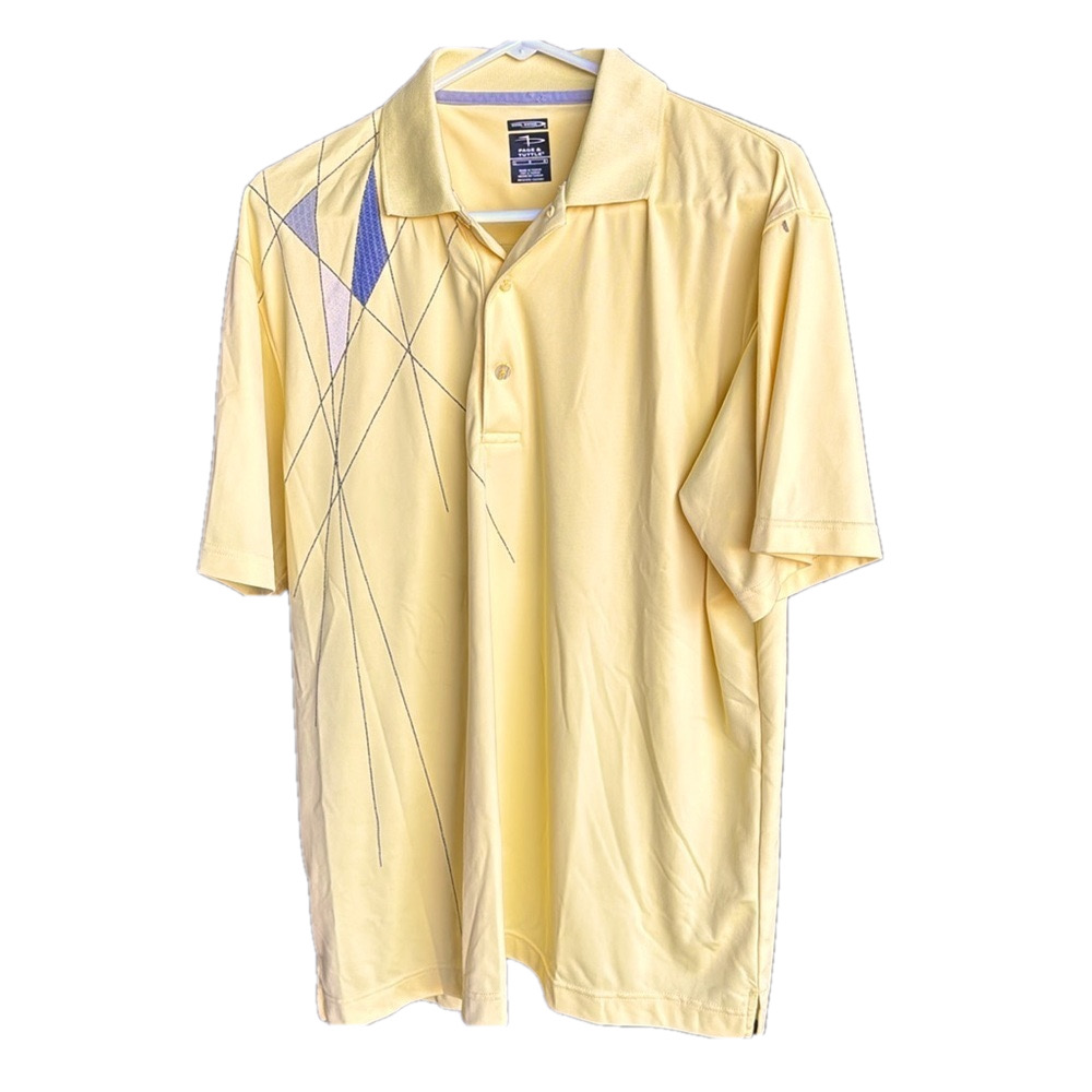 Men’s‎ large Paige and Title golf swing shirt.